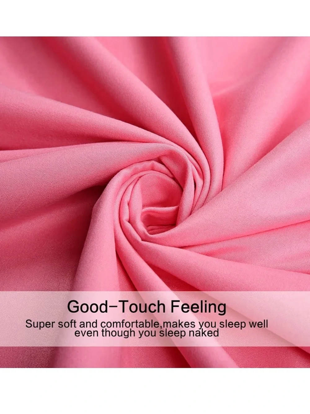 Soft Pink Bed Sheet Set - Premium Solid Color Bedding